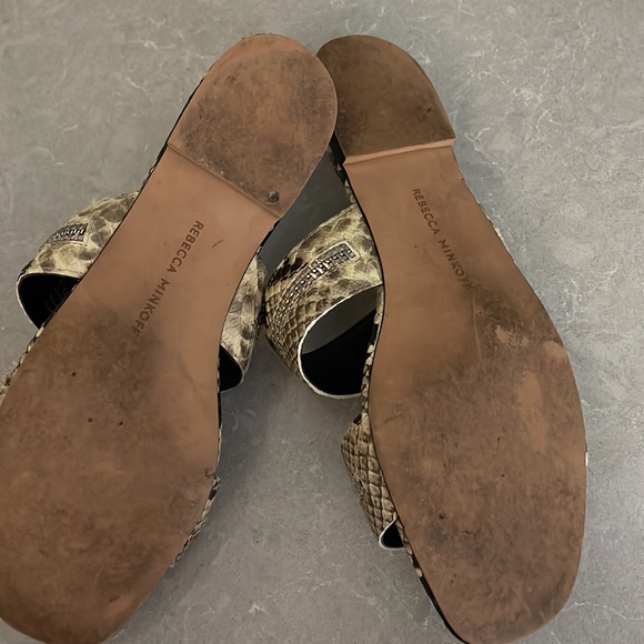 Rebecca Minkoff snake skin sandals - Picture 3 of 3